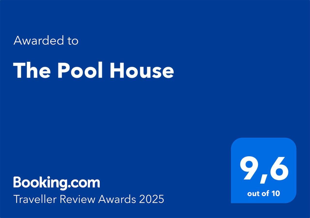 The Pool House Vila Longos Exterior foto